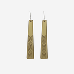 Earrings - Tāniko I