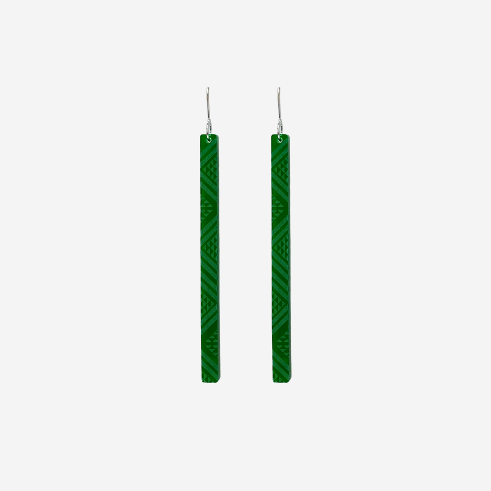 Earrings - Tāniko II