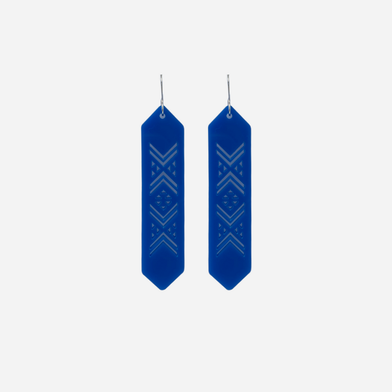 Earrings - Tāniko