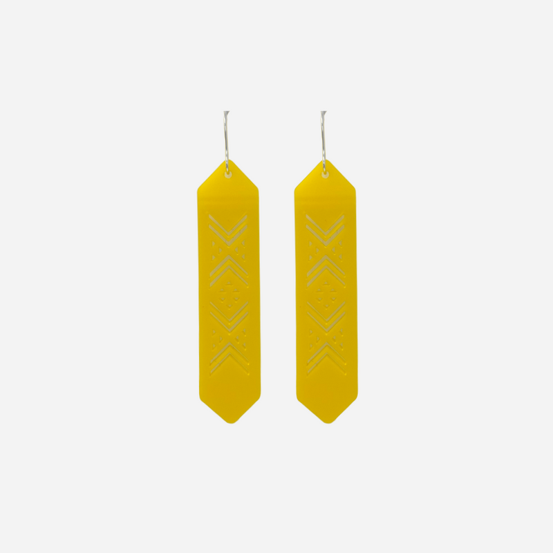 Earrings - Tāniko