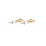 Earrings - Huggie Drops