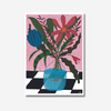 Print - The Flowers and a Fish