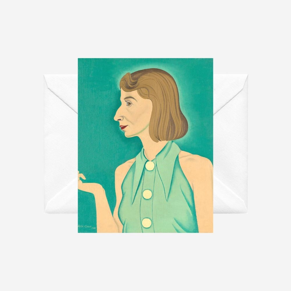Rita Angus - Card - Cleopatra