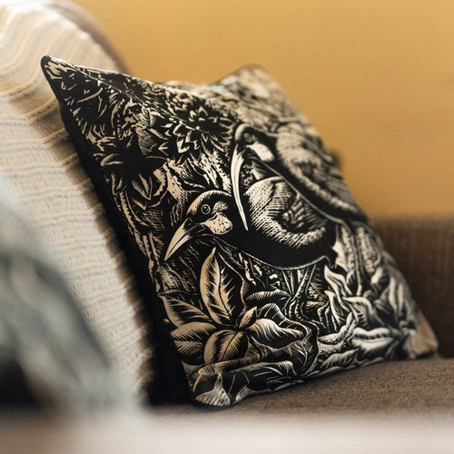 Cushion Cover - E Mervyn Taylor - Nga Huia